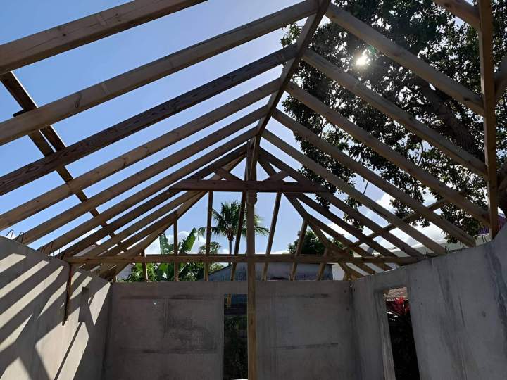 Construction ossature charpente Guadeloupe