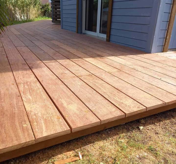 Terrasse en deck Guadeloupe