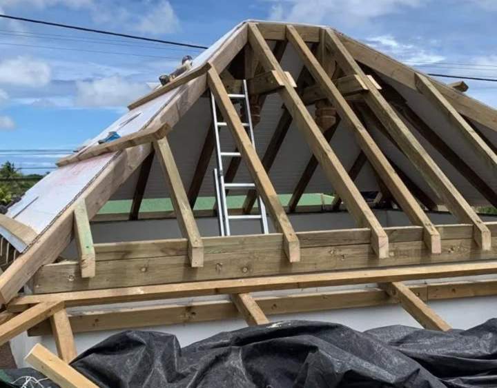 Réparation charpente en bois Guadeloupe