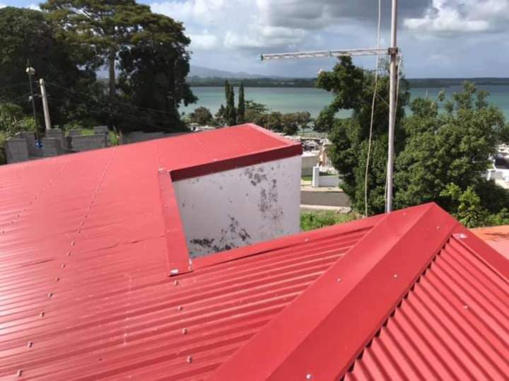 Pose de couverture Guadeloupe