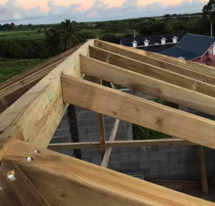 Pose de charpente Guadeloupe