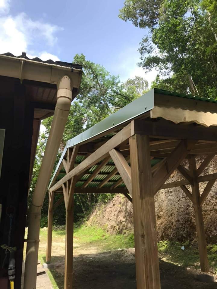 Gouttière en alu Guadeloupe