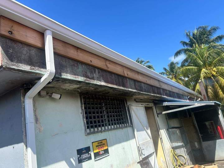 Gouttières en alu Guadeloupe